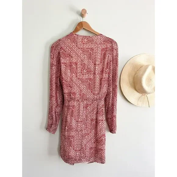 Sézane | Sezane | Noemia Mosaic Long Sleeve Dress | Fr Sz 36 / US Sz 4 - Picture 10 of 11